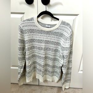 JCrew fair isle sweater